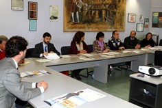 Un momento della conferenza stampa