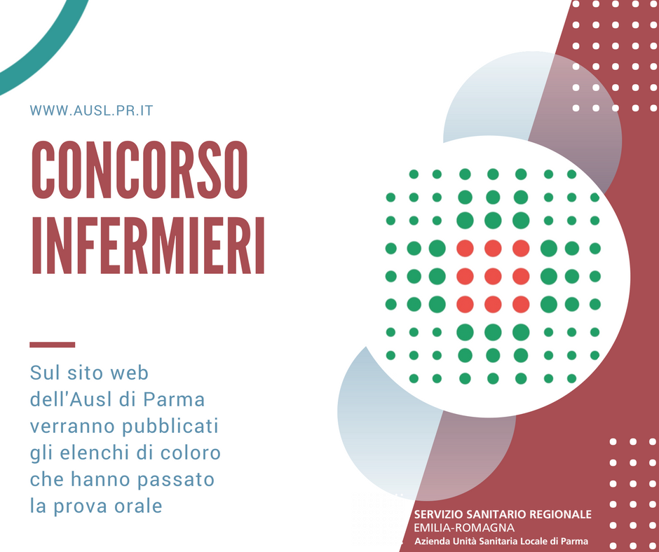AUSL Comunicazione e stampa Concorso per infermieri esiti prova orale