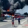 Incendio a Fidenza, indicazioni per la cittadinanza 