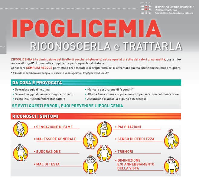 Ausl Per La Tua Salute Ipoglicemia Riconoscerla E Trattarla