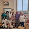 Busseto, donato un quadro alla Casa della Salute con i ritratti dei medici scomparsi Carosino e Mezzadri