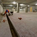Realizzazione rete scarico nuovi spogliatoi