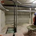 Realizzazione rete scarico nuovi spogliatoi