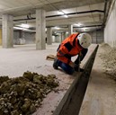 Realizzazione rete scarico nuovi spogliatoi