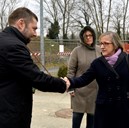 Da sn: Pierantonio Palluzzi, Elena Saccenti 