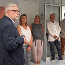 un momento dell'inaugurazione