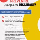 Locandina evento Tizzano prevenzione uso e abuso di sostanze - maggio 2025