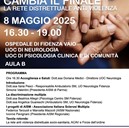 Locandina Convegno Sclerosi multipla - maggio 2025